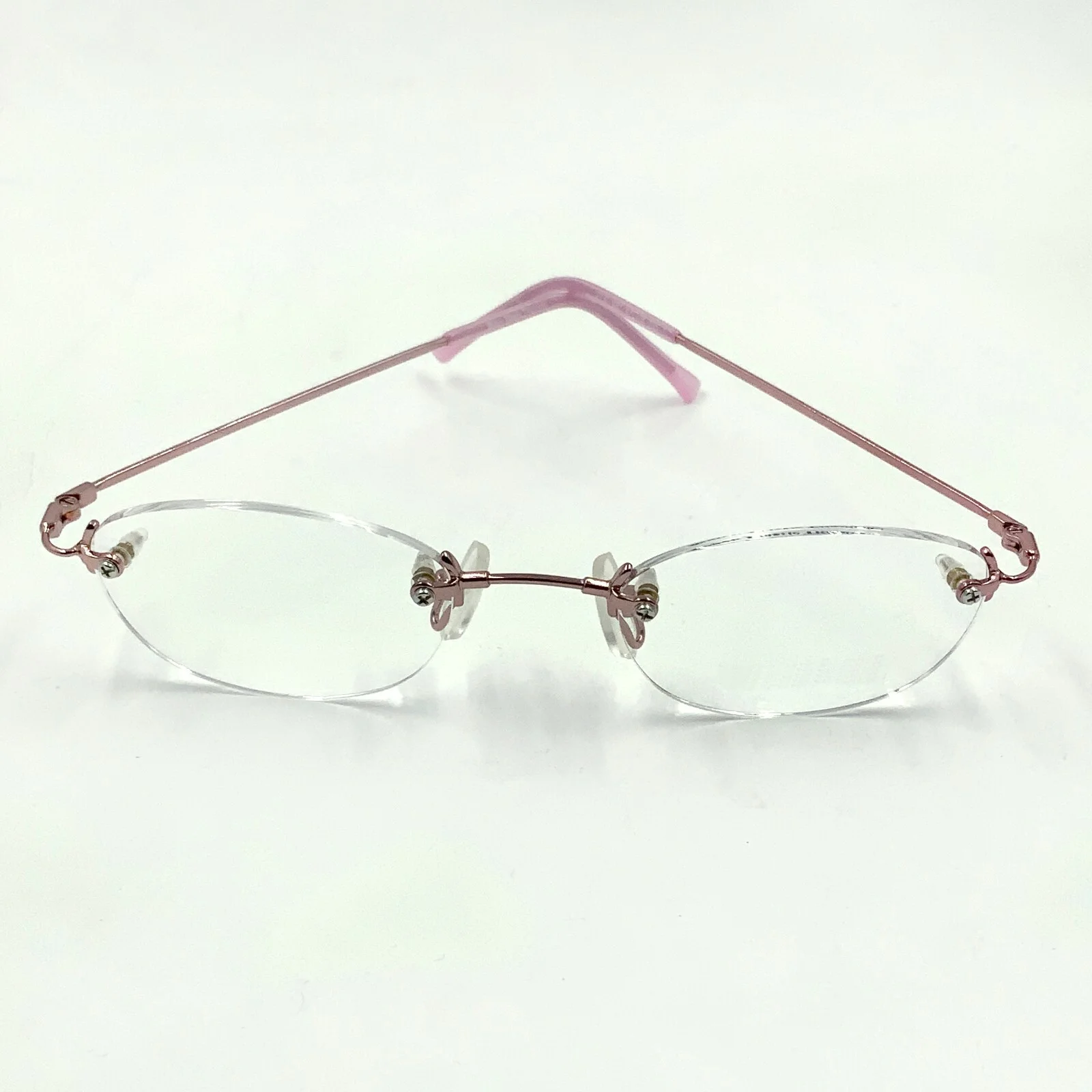 1 Unit NEW Naturally Rimless Champ Prescription Eyeglasses Frame 50-17-135 #398 3