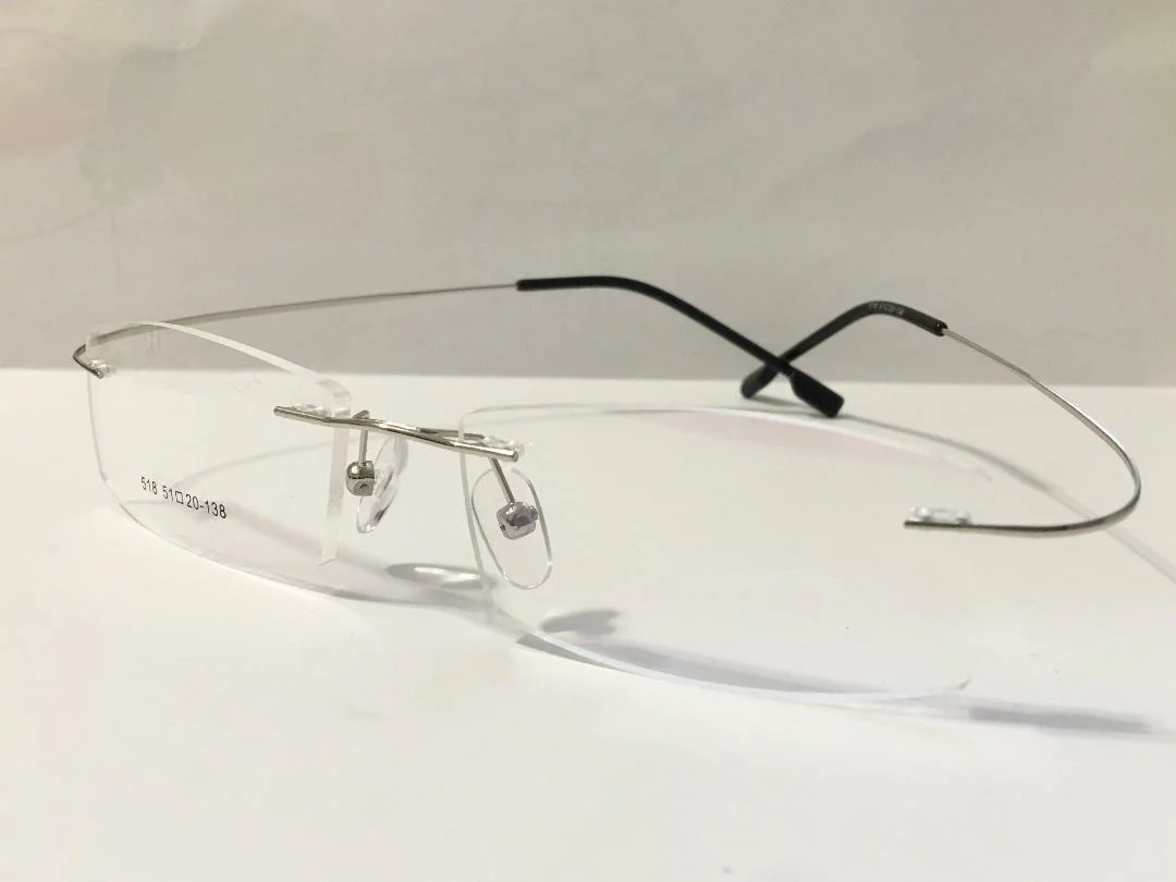 1 Unit NEW Naturally Rimless Champ Prescription Eyeglasses Frame 50-17-135 #398 4
