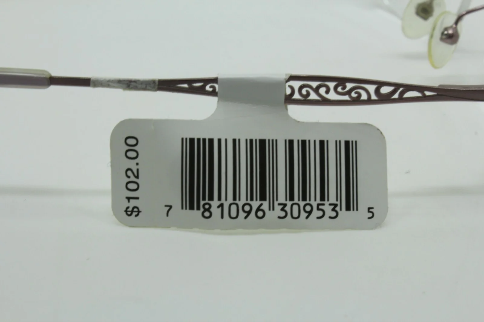 1 Unit New NATURALLY RIMLESS EYEGLASS FRAMES PRESCRIPTION WOMEN 50/17/135 #109 2