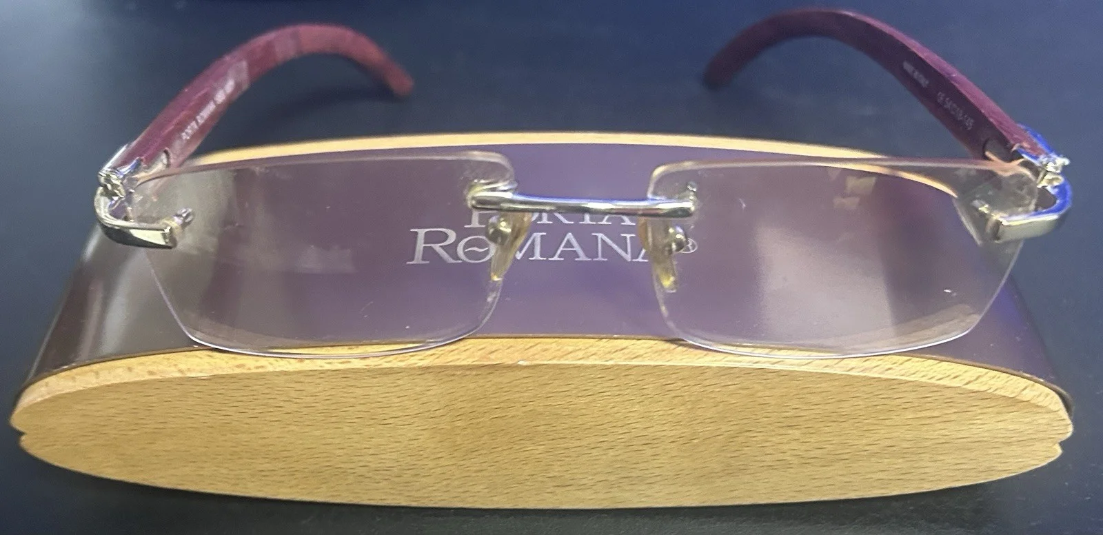 1 Unit New NATURALLY RIMLESS EYEGLASS FRAMES PRESCRIPTION WOMEN 50/17/135 #109 4