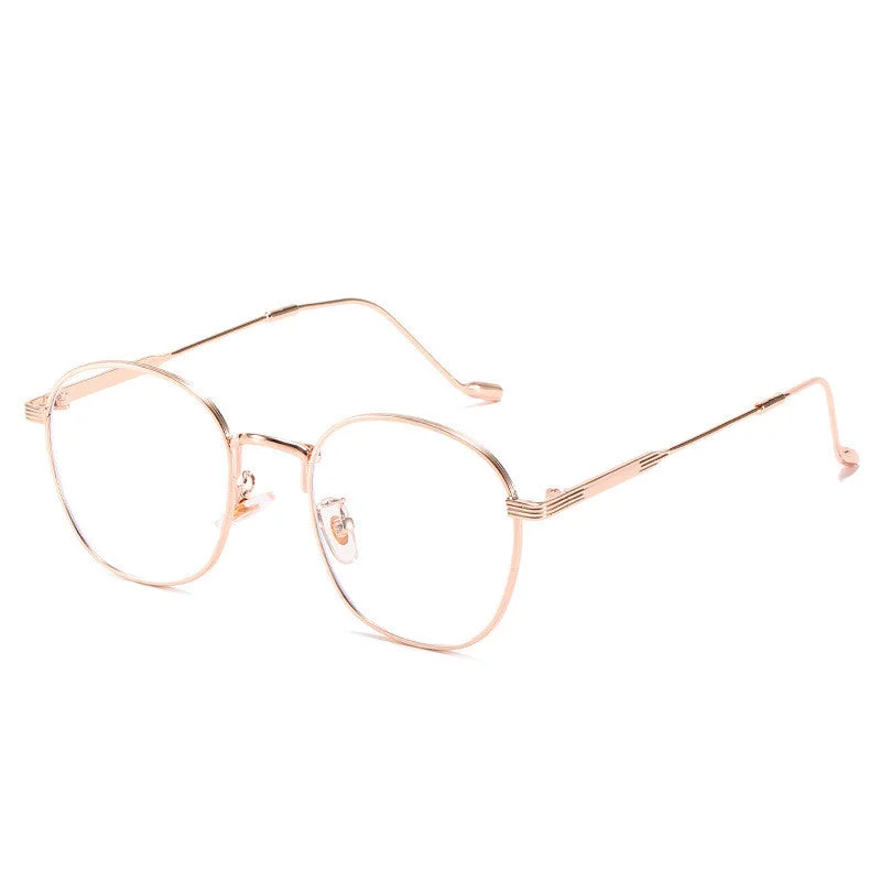 Anti Blue Light Rimless Myopia Glasses Women Men Luxury Metal Ultralight Eyeglasses Frameless Eyeglasses -1.0...To -6.0 4
