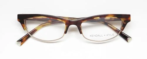 KAYLEE Eyeglasses Frames 52[]18 135 Semi Rimless Black 2