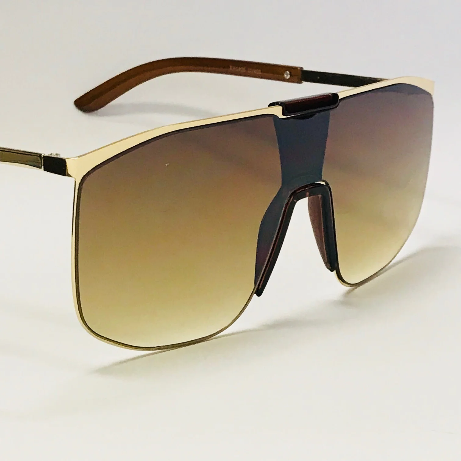 Men Oversized Frame Sunglasses Classic Big Frame Sport Eyeglasses 2023 Vintage Brand Design Shades UV400 Eyewear Trendy Glasses