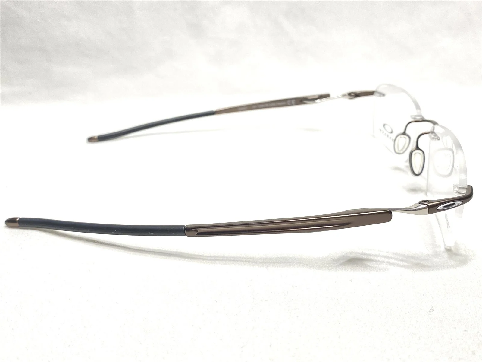 NEW Oakley Gauge 3.1 OX5126-0252 Mens Pewter Rimless Eyeglasses Frames 52/18~137 3