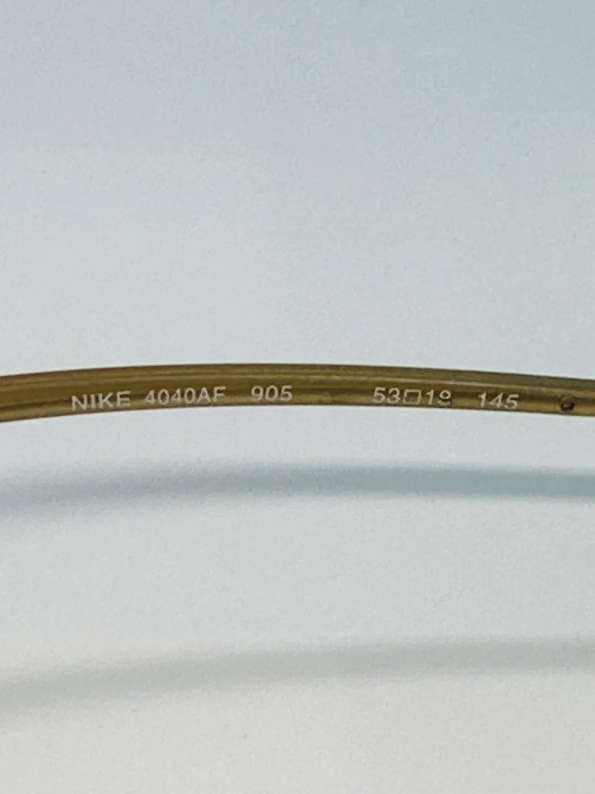 Nike Flexon 4040AF 905 Rimless Eyeglasses Frames 53-18-145mm New 2