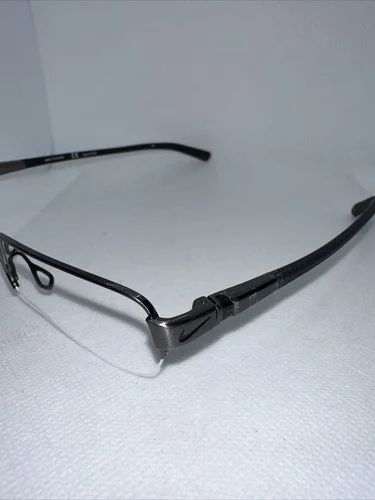 Nike Titanium 6051 066 54/15 145 Men Rimless Eyeglass Frames T42 3