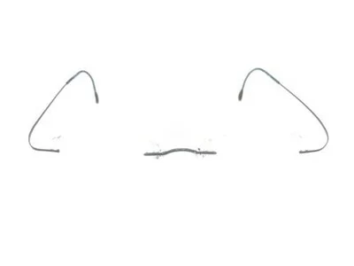 Silhouette M7395/40 Titanium Blue Rimless Eyeglasses Frames Austria Men Women 2