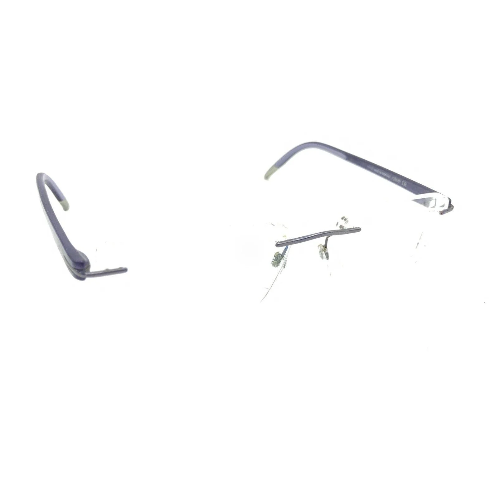 Zellini Lunettes ZL623 C1 23KGP Gold Plated Rimless Eyeglasses Frames 58-18-145 3